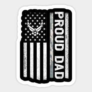Proud Air Force Dad Sticker